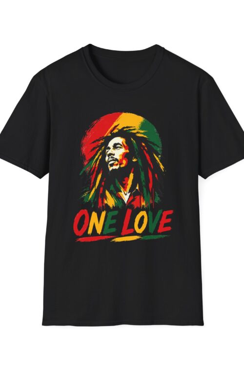 One Love Reggae Legend Graphic T-Shirt.